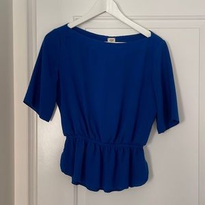 Wilfred | Size XS | Cobalt Blue Blouse